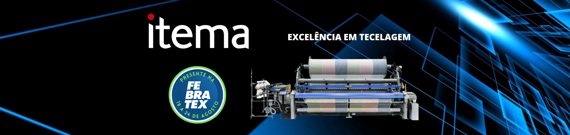 Itema e Tabatex levam inovação em tecelagem para a Febratex 2026