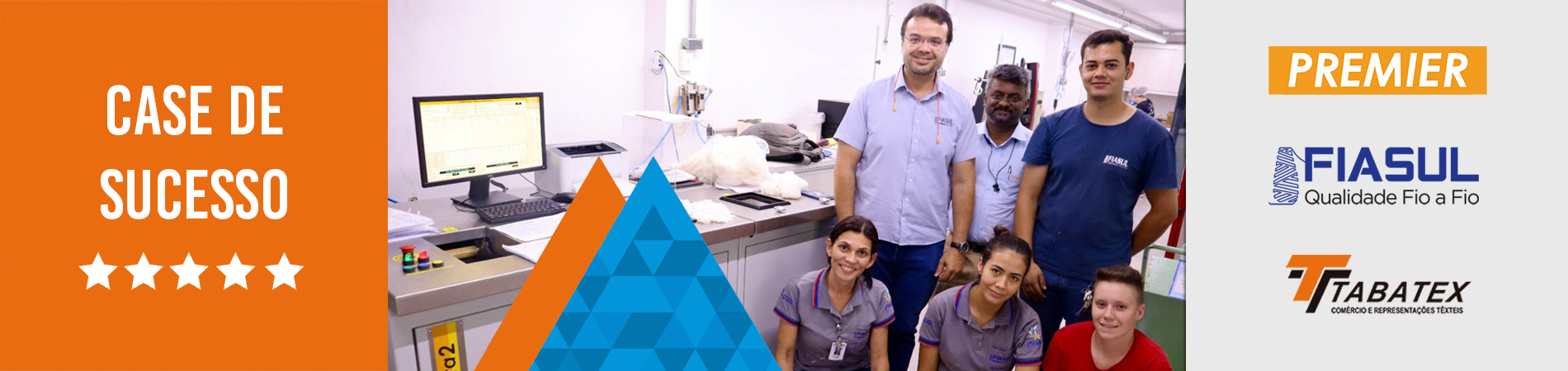 iQ5 e aQURA2 da Premier: Tabatex finaliza instalação de equipamentos em projeto de ampliação da FIASUL