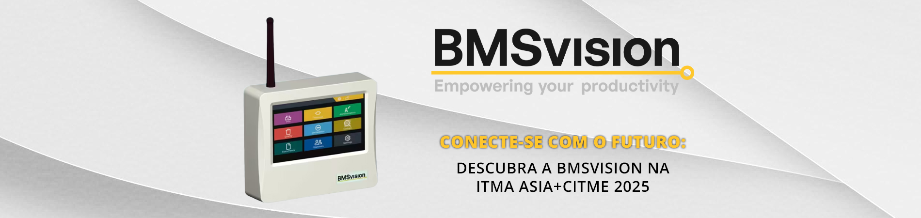 BMSvision: Conecte-se com o Futuro na ITMA ASIA+CITME com os em sistemas inteligentes para a indústria têxtil